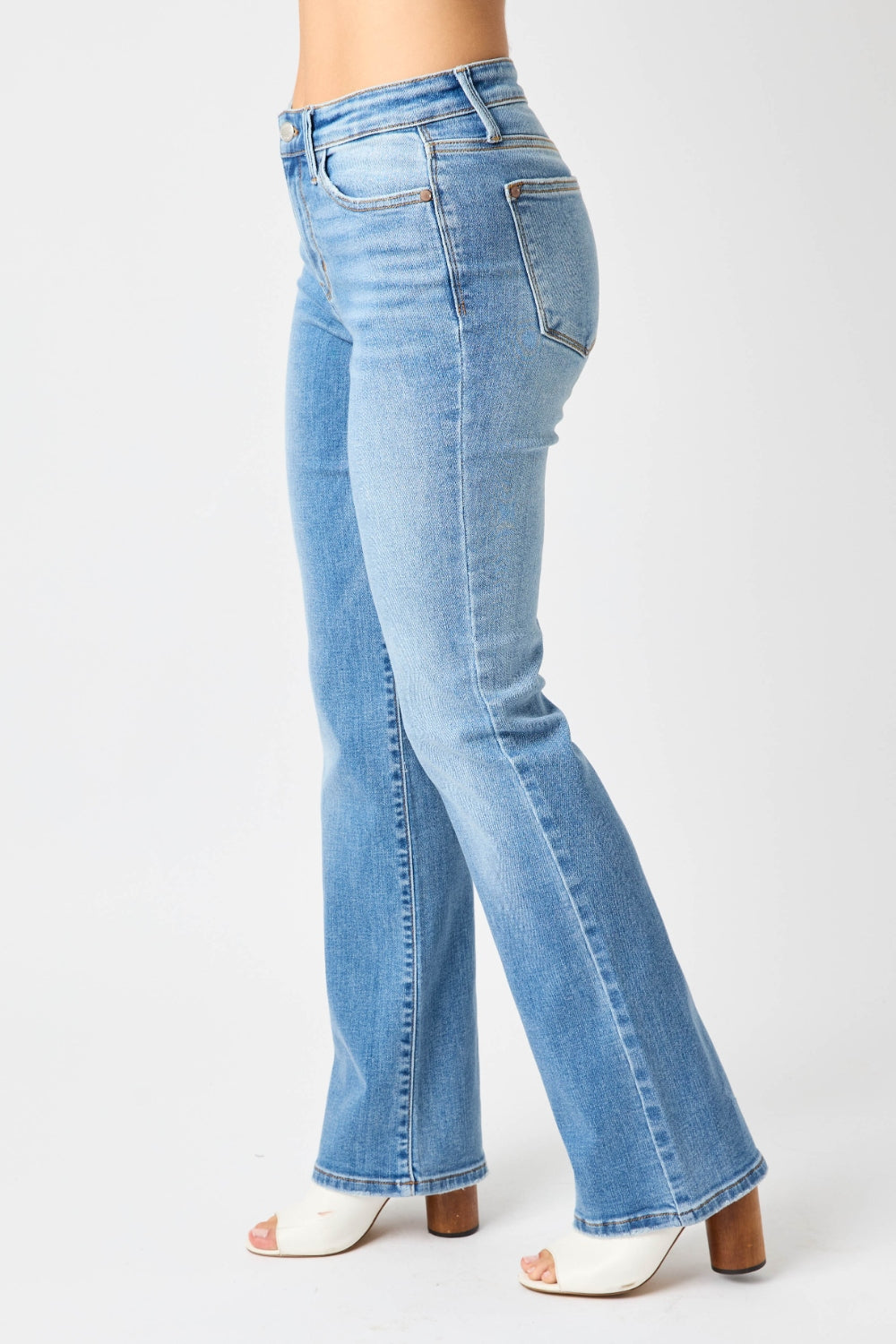 Judy Blue Full Size High Waist Straight Jeans